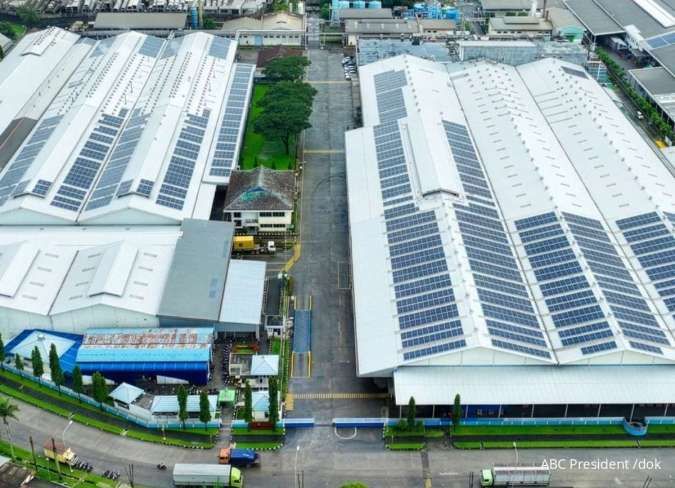 ABC President Pasang PLTS Atap 1,3 MW, Tekan Emisi dan Perkuat Produksi Hijau