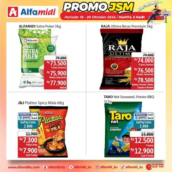 Promo JSM Alfamidi Periode 18-20 Oktober 2024