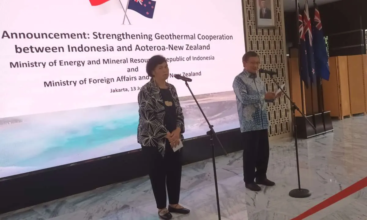 RI-Selandia Baru Lanjutkan Kerja Sama Pengembangan Panas Bumi