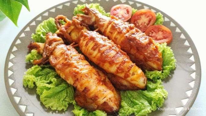 Resep Cumi Bakar Jimbaran si Hidangan Seafood Bernuansa Khas Bali yang Penuh Pesona