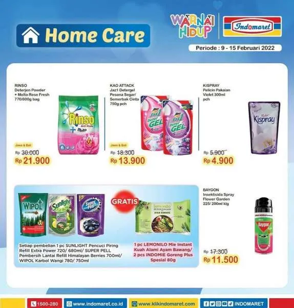 Promo Indomaret Super Hemat Mingguan 9-15 Februari 2022