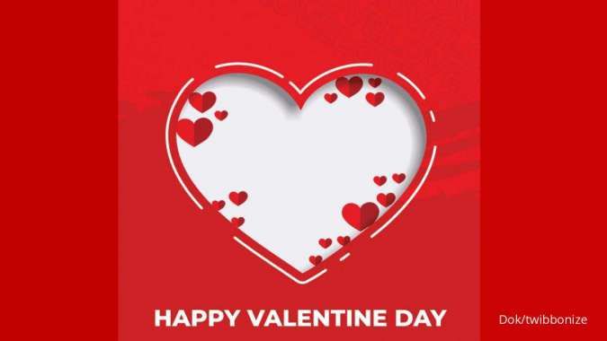 43 Link Twibbon Valentine 2023 Terbaru dan Cara Memasangnya di Sosial Media 