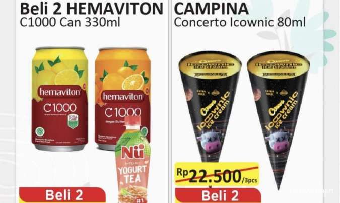 Promo Alfamart Serba Gratis sampai 30 November 2024, Es Krim Concerto Beli 2 Gratis 1