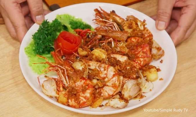 Resep Udang Goreng Ketumbar Ala Chef Rudy Choirudin yang Gurih dan Praktis