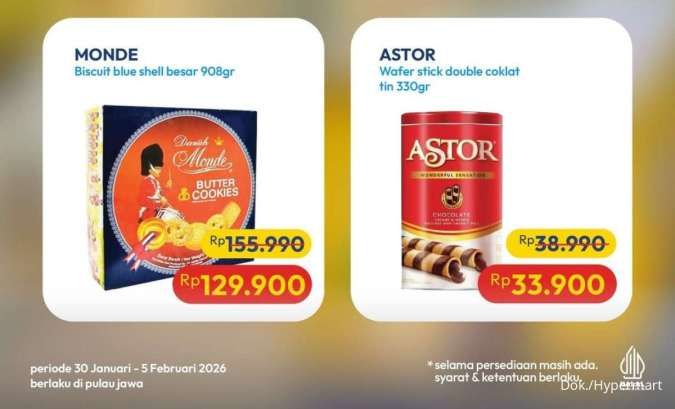 Promo Hypermart Festive 1-5 Februari 2026, Biskuit & Sirup Obral Besar Jelang Ramadan