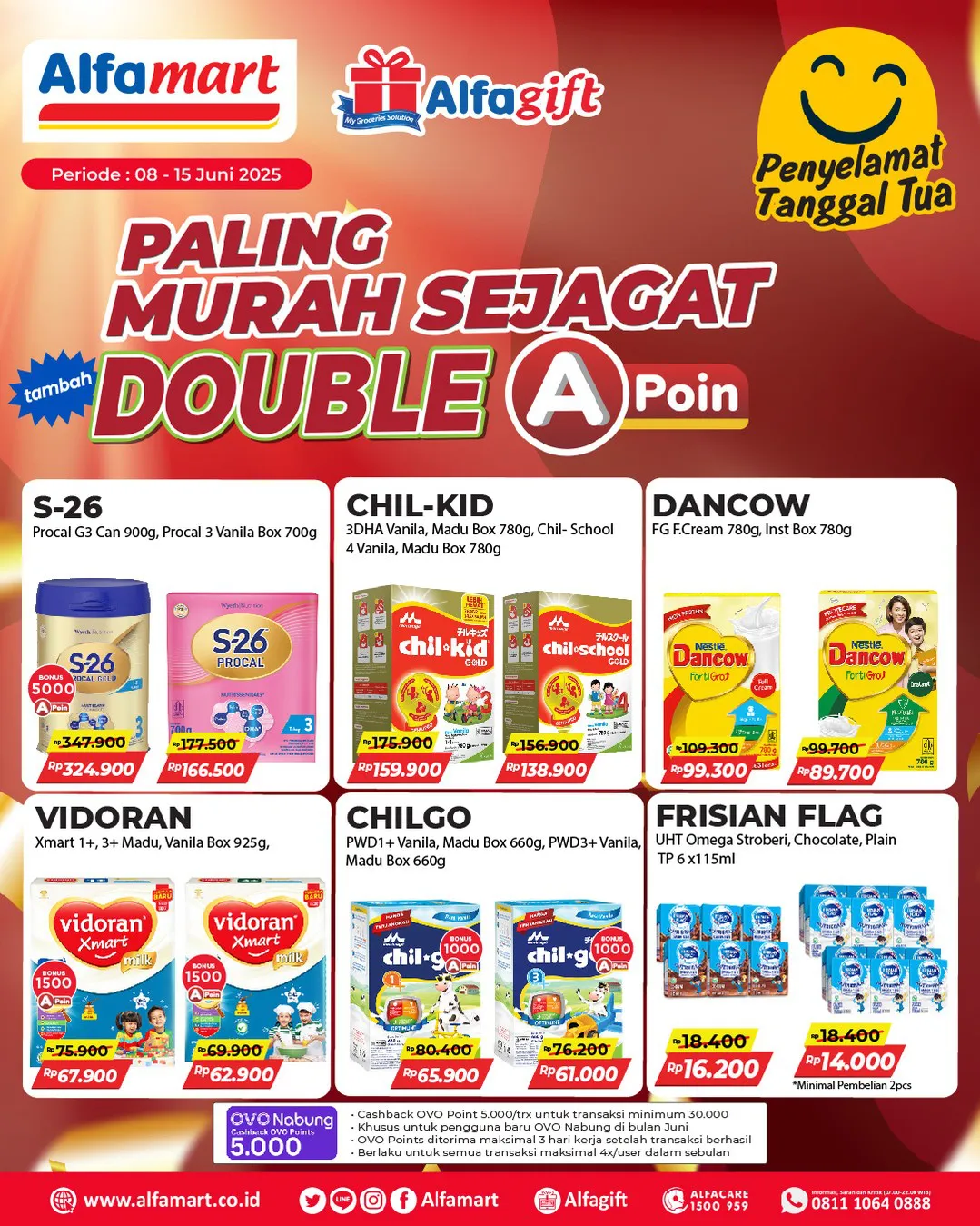 Promo Alfamart Paling Murah Sejagat Periode 8-15 Juni 2025