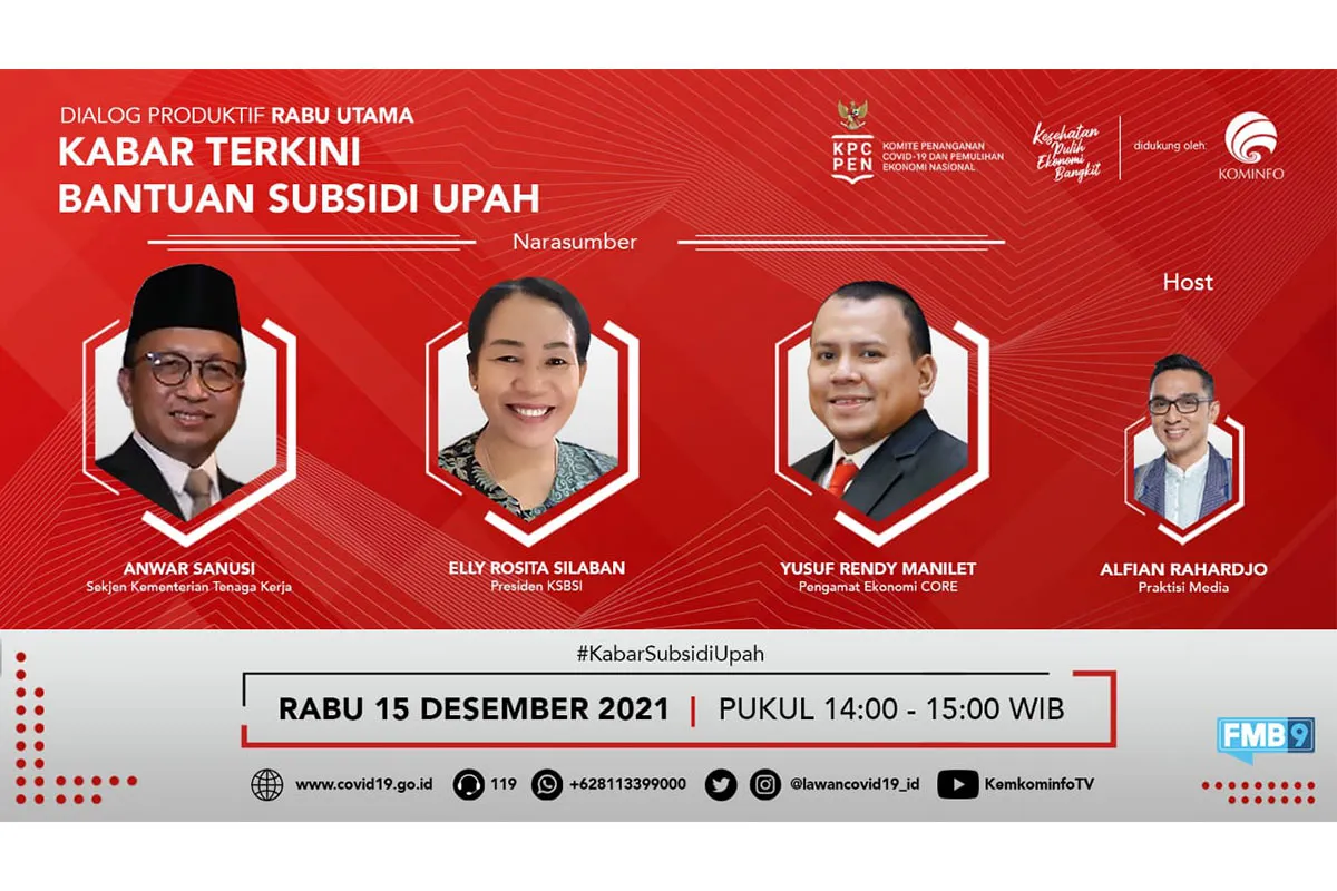 Program Bantuan Subsidi Upah Tahap Perluasan Ditargetkan Jangkau 1,7 Juta Penerima
