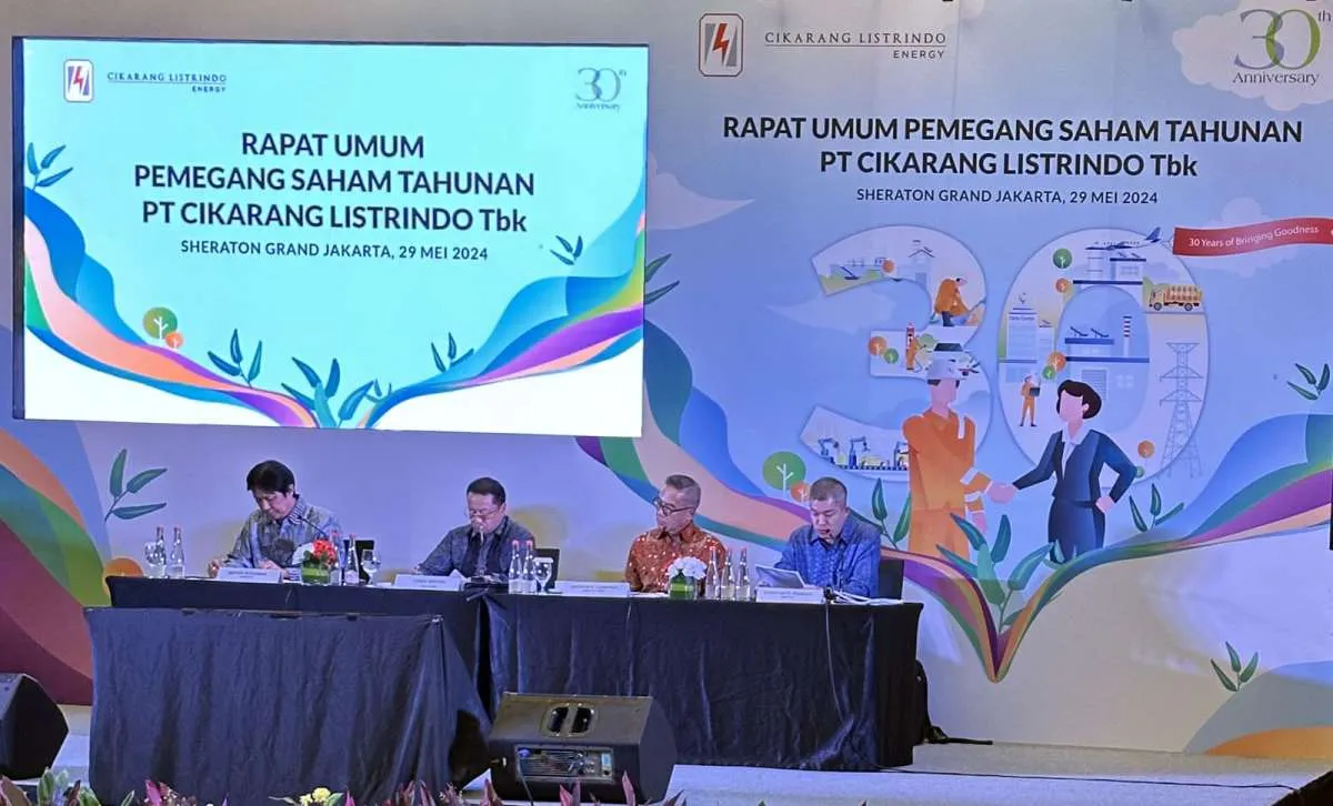 Cikarang Listrindo (POWR) Putuskan Tebar Dividen 95% dari Laba Bersih 2023