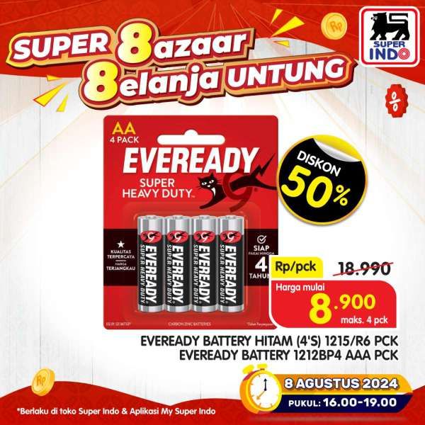 Promo 8.8 Superindo 8 Agustus 2024
