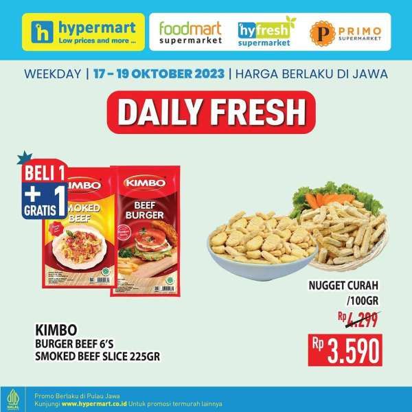 Promo Hypermart Terbaru 17-19 Oktober 2023, Hyper Diskon Weekday Pertengahan Bulan