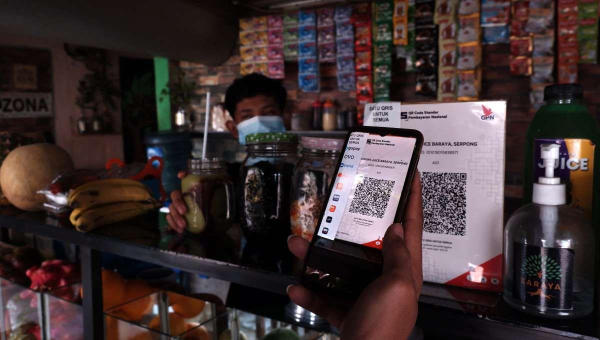 Transaksi Bank Pakai QRIS Semakin Laris