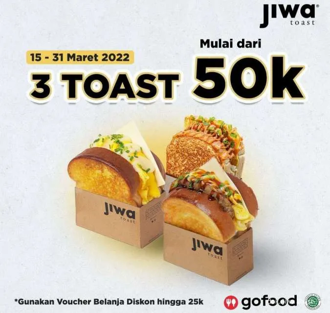Promo Jiwa Toast 15-31 Maret 2022