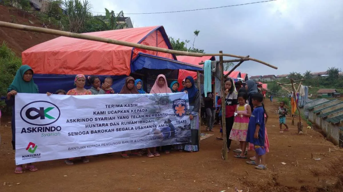 Askrindo Syariah gandeng Yayasan Lintas Sungai Abadi bangun rumah warga korban banjir