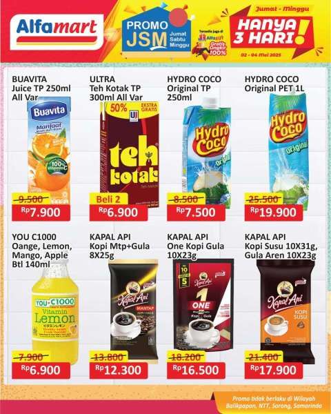 Promo JSM Alfamart 2-4 Mei 2025