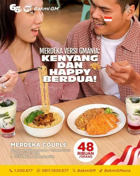 Promo Bakmi GM Kenyang dan Happy Berdua