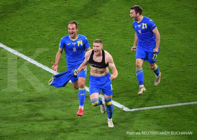Jadwal Euro 2020 Ukraina vs Inggris: Three Lions waspada kejutan Yellow Blue