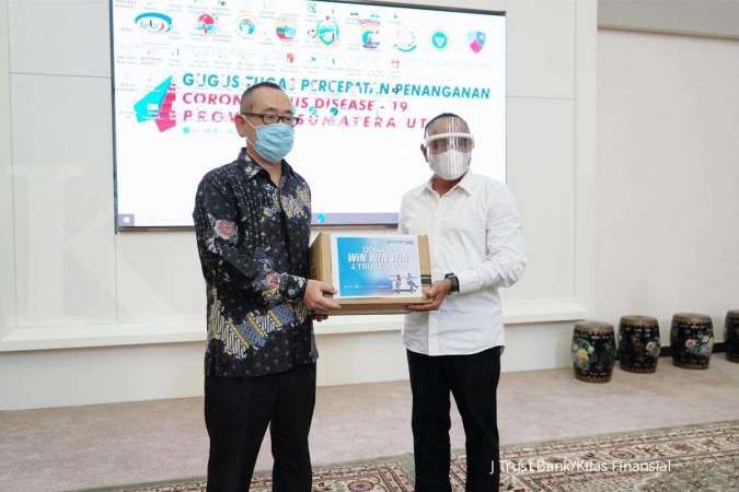 J Trust Bank Serahkan Bantuan APD ke Pemprov Sumatera Utara