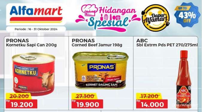 Promo Alfamart Terbaru s/d 31 Oktober 2024, Sarden-Kaldu Bubuk Beli 1 Gratis 1