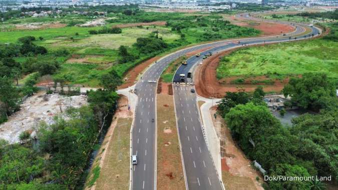 Jalan Tembus Baru BSD City- Gading Serpong Sudah Buka