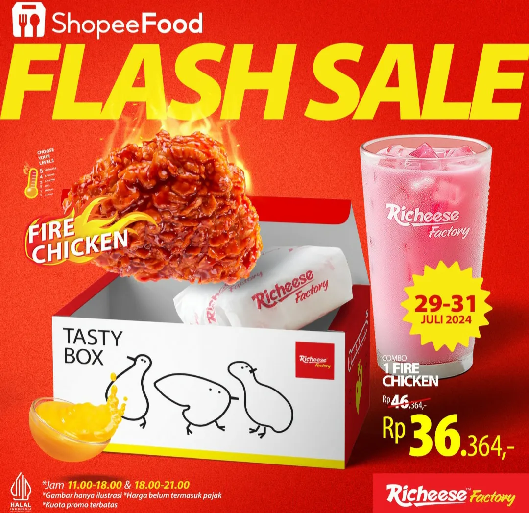 Promo Richeese Factory Flash Sale