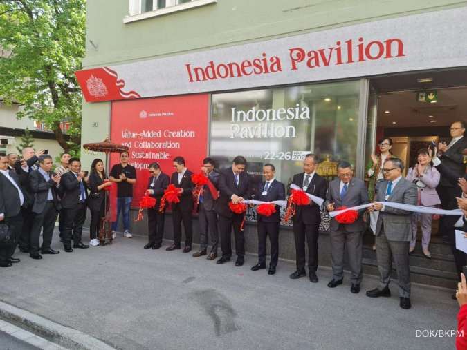 Menteri Investasi Bahlil Resmi Membuka Paviliun Indonesia di Davos, Swiss