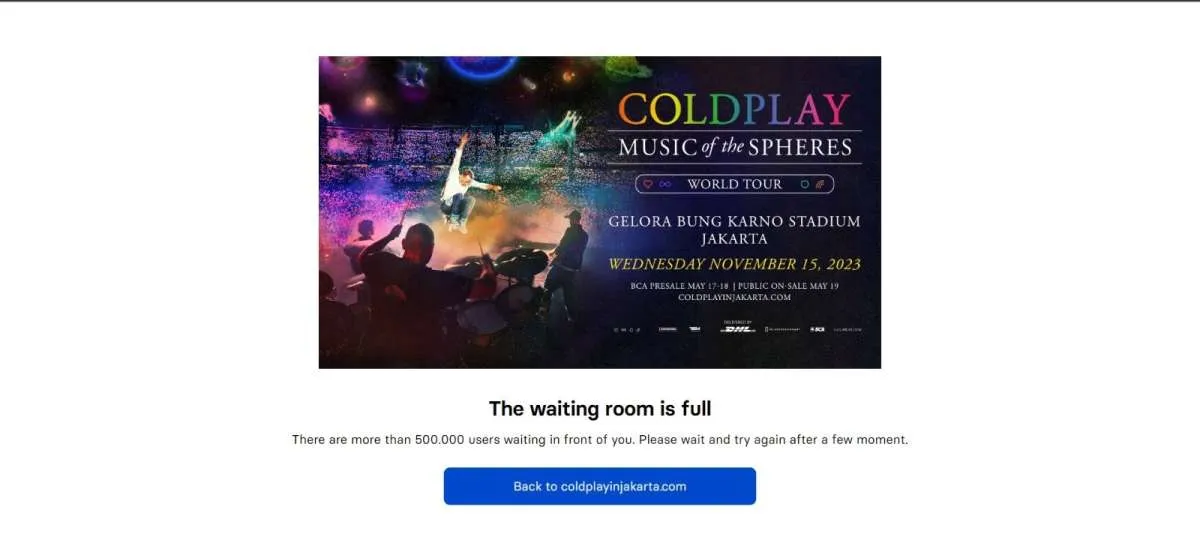 Polri Terima Laporan Penipuan Tiket Coldplay dengan Kerugian Capai Rp 40 Jutaan