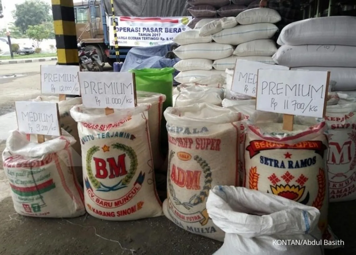 Operasi pasar, pemerintah jual beras Rp 8.100