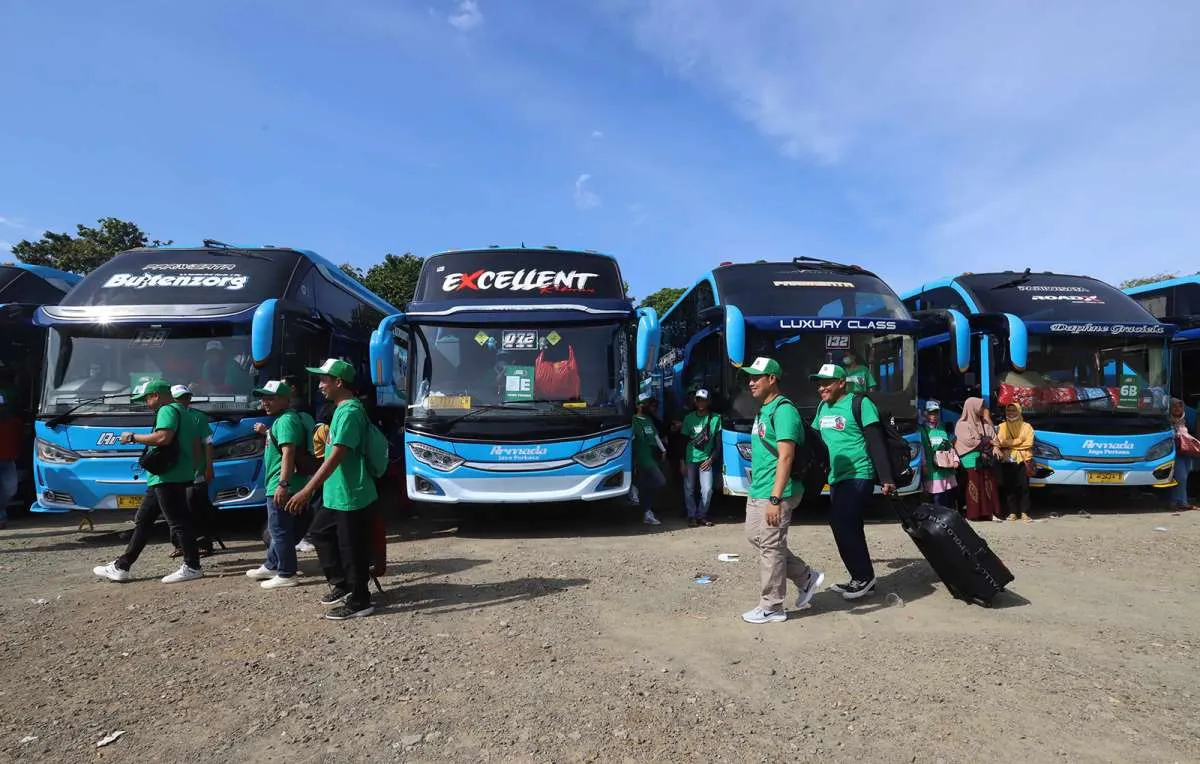 Catat! Ada 9 Kantong Parkir untuk 1.390 Bus Peserta Misa Agung Paus Fransiskus