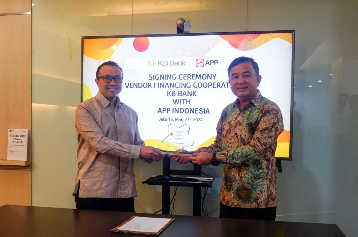 KB Bank dan APP Indonesia Jalin Kerja Sama Pembiayaan Vendor