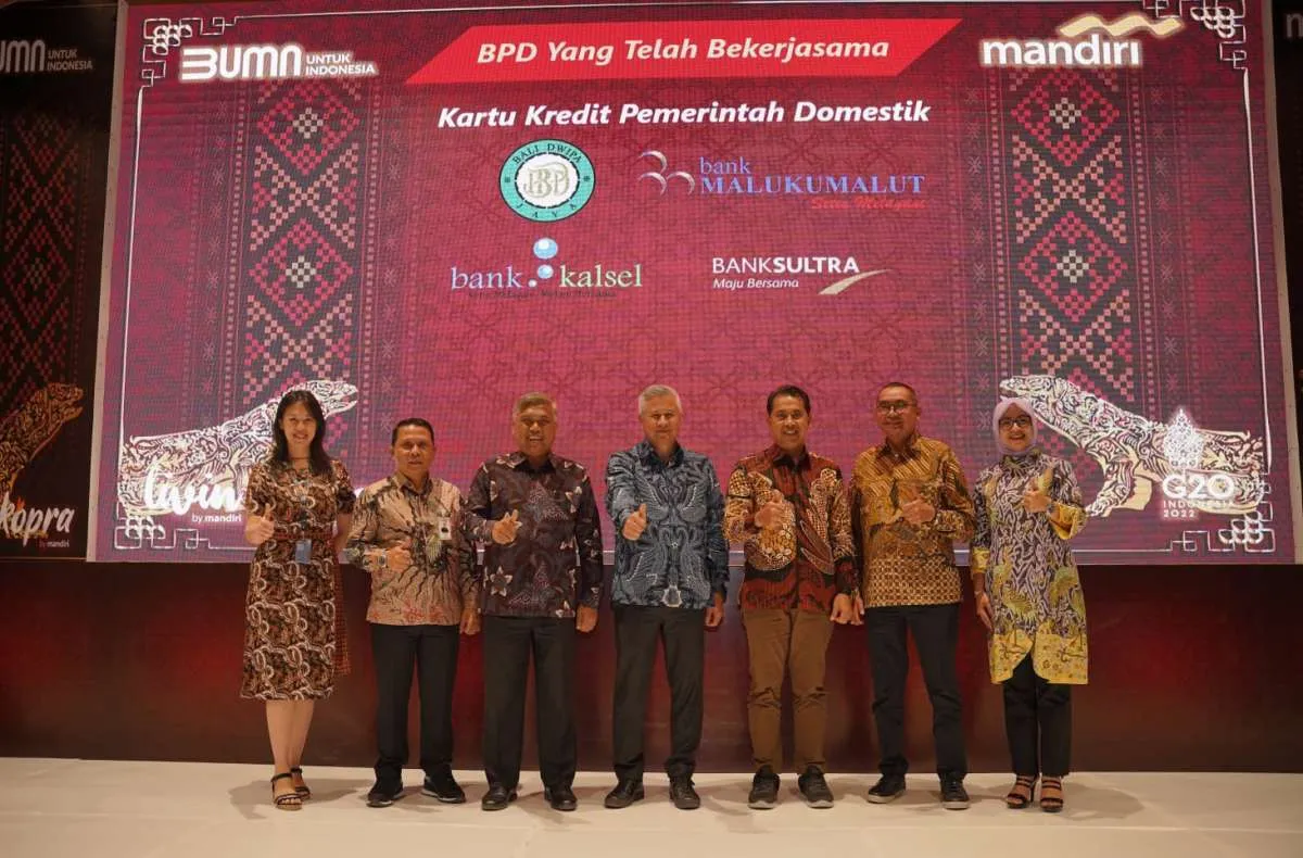 Bank Mandiri Bersinergi dengan BPD Lakukan Kerja Sama Layanan KKPD Berbasis QRIS