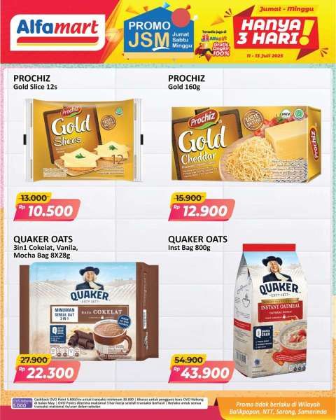 Promo JSM Alfamart Periode 11-13 Juli 2025