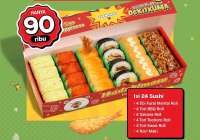 Promo Ichiban Sushi: Nobar Bola Lebih Hemat dengan Paket Sushi + Gratis 2 Coke Zero