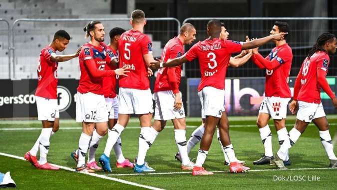 LOSC Lille juara Ligue 1 keempat kali, Les Dogues hapus dominasi PSG di Prancis