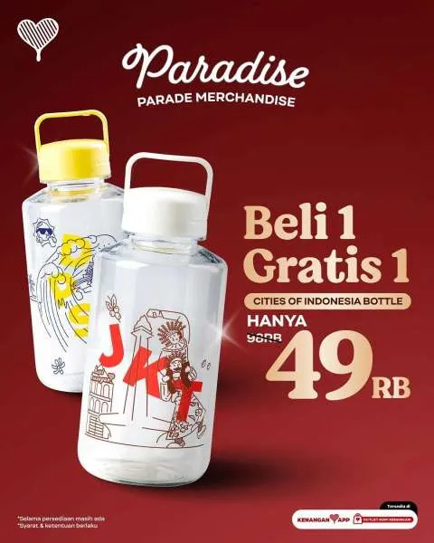 Promo Kopi Kenangan Paradise Merchandise