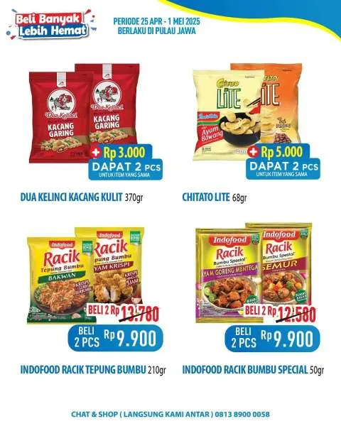 Promo Hypermart Beli Banyak Lebih Hemat Periode 25 April-1 Mei 2025