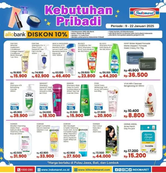 Promo Indomaret Super Hemat Periode 9-22 Januari 2025