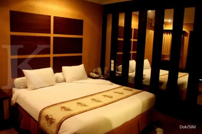 Kamar hotel milik PT Singaraja Putra Tbk (SINI) 