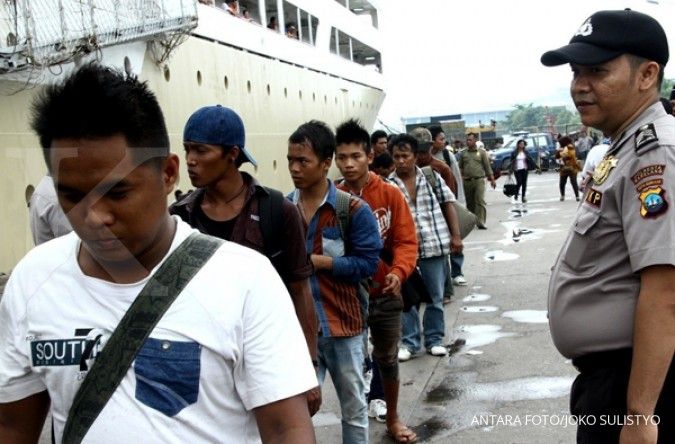 Malaysia deportasi 103 TKI ilegal via Nunukan 