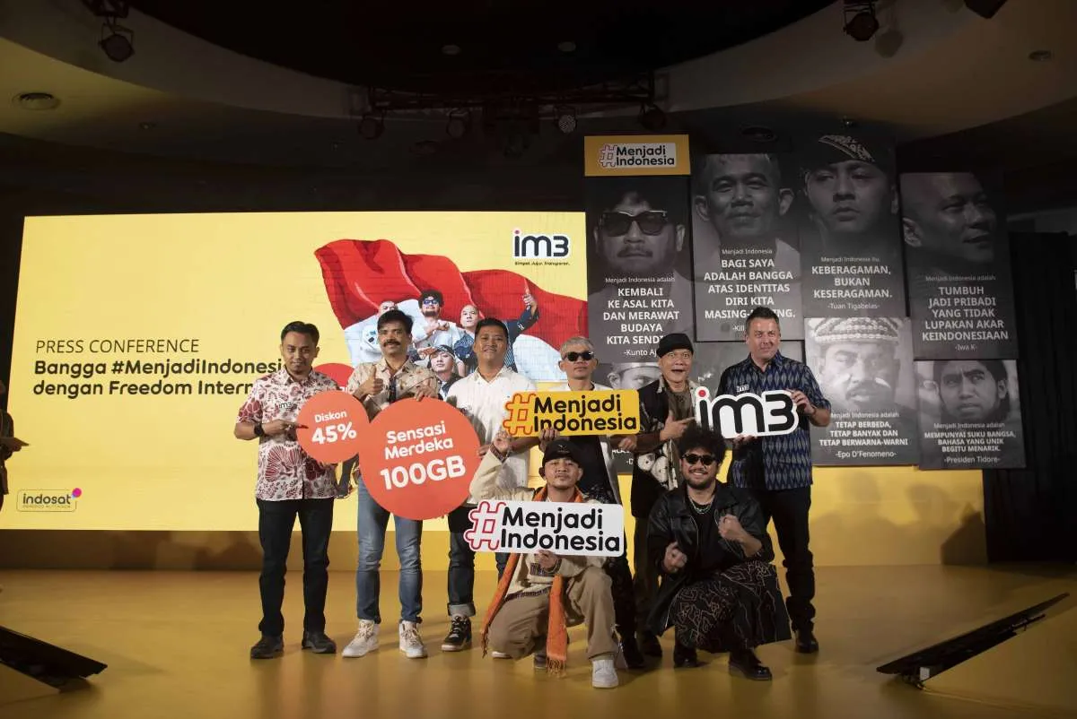 Menjadi Indonesia,Lagu Kolaborasi Musisi Lintas Genre IM3 untuk Rayakan Kemerdekaan