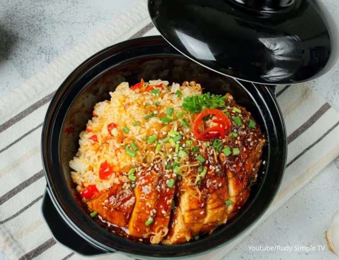 Resep Semangkuk Nasi Pedas Ayam Panggang Ketumbar ala Chef Rudy Choirudin