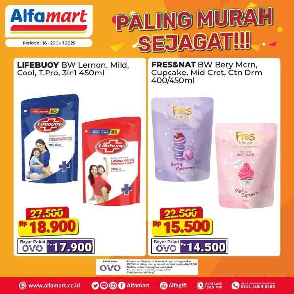 Katalog Harga Promo Alfamart Terbaru 16-23 Juli 2023