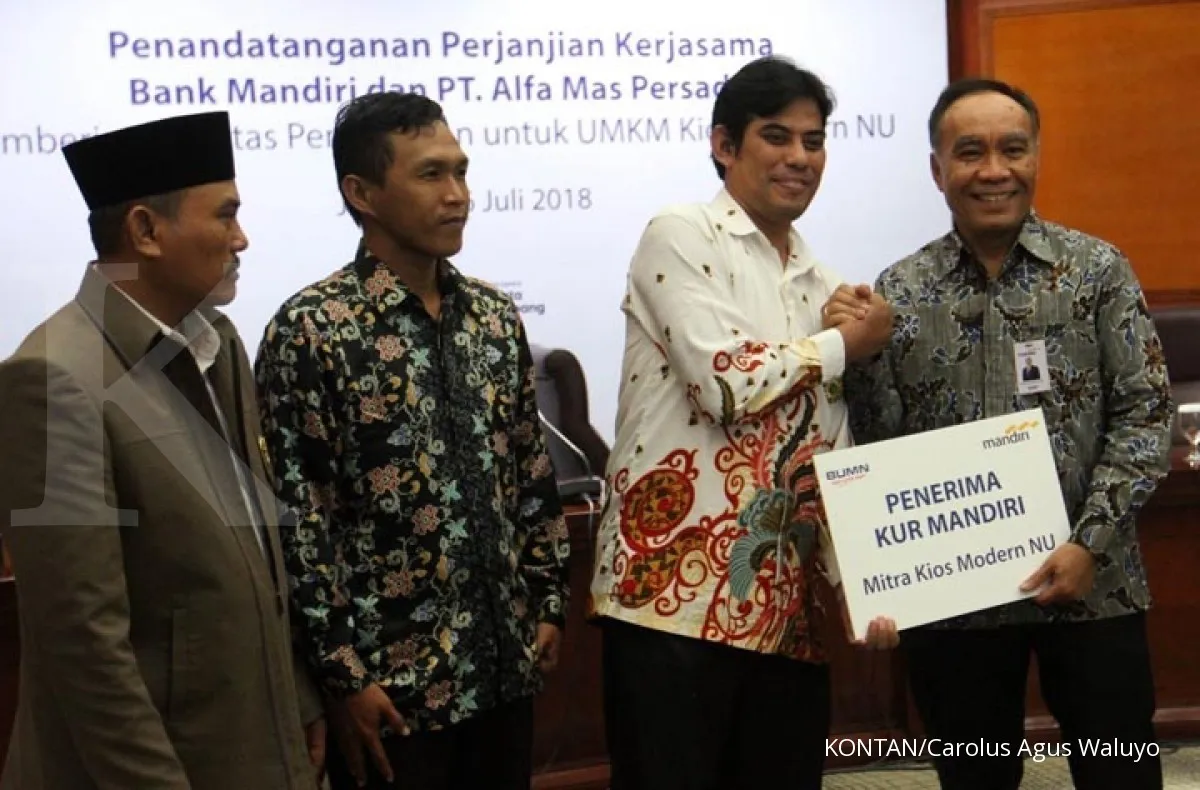 Bank Mandiri salurkan KUR Rp 8,52 triliun hingga Juni 2018