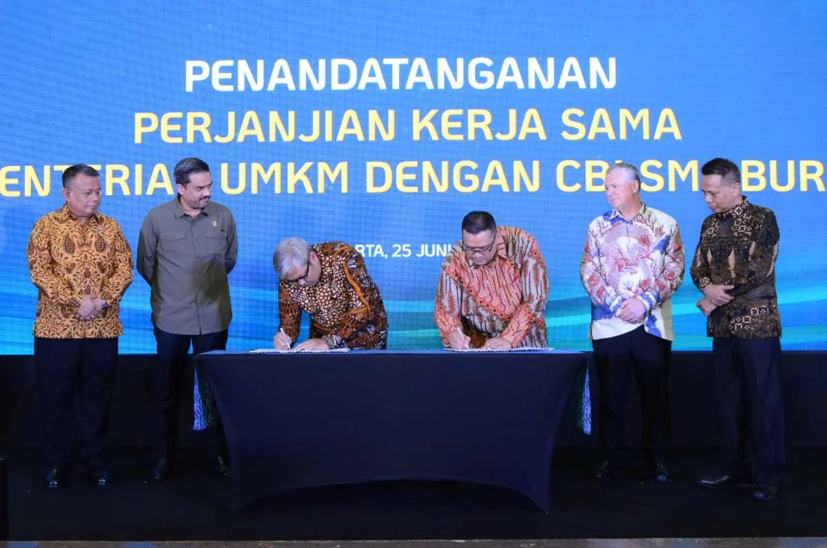 Kementerian UMKM Perkuat Infrastruktur Data Pembiayaan Lewat Kolaborasi dengan CBI