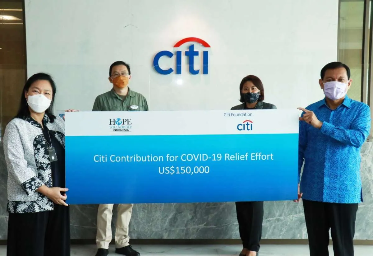 Citi Indonesia kasih dana hibah Rp 9 miliar mendukung generasi muda 