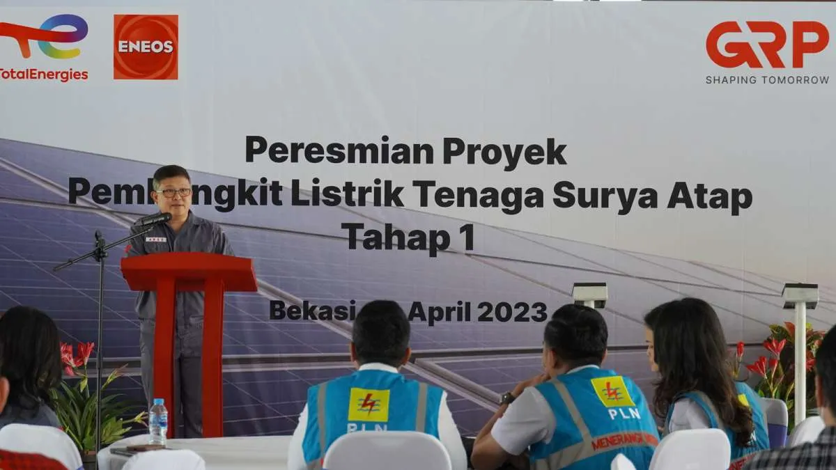 Gunung Raja Paksi (GGRP) Resmikan Pemasangan Solar Panel Tahap 1 Sebesar 900 kWp