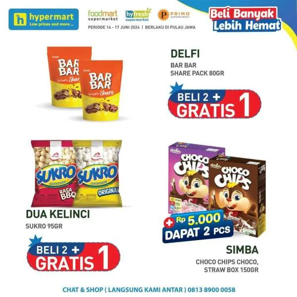 Promo Hypermart Beli Banyak Lebih Hemat Periode 14-17 Juni 2024