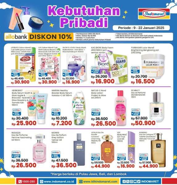 Promo Indomaret Super Hemat 9-22 Januari 2025