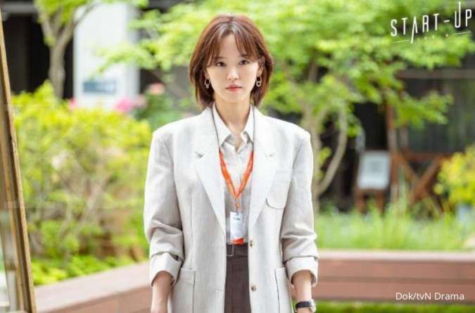 Perubahan penampilan Kang Ha Na di drakor Start-Up, drama Korea terbaru Suzy di tvN.