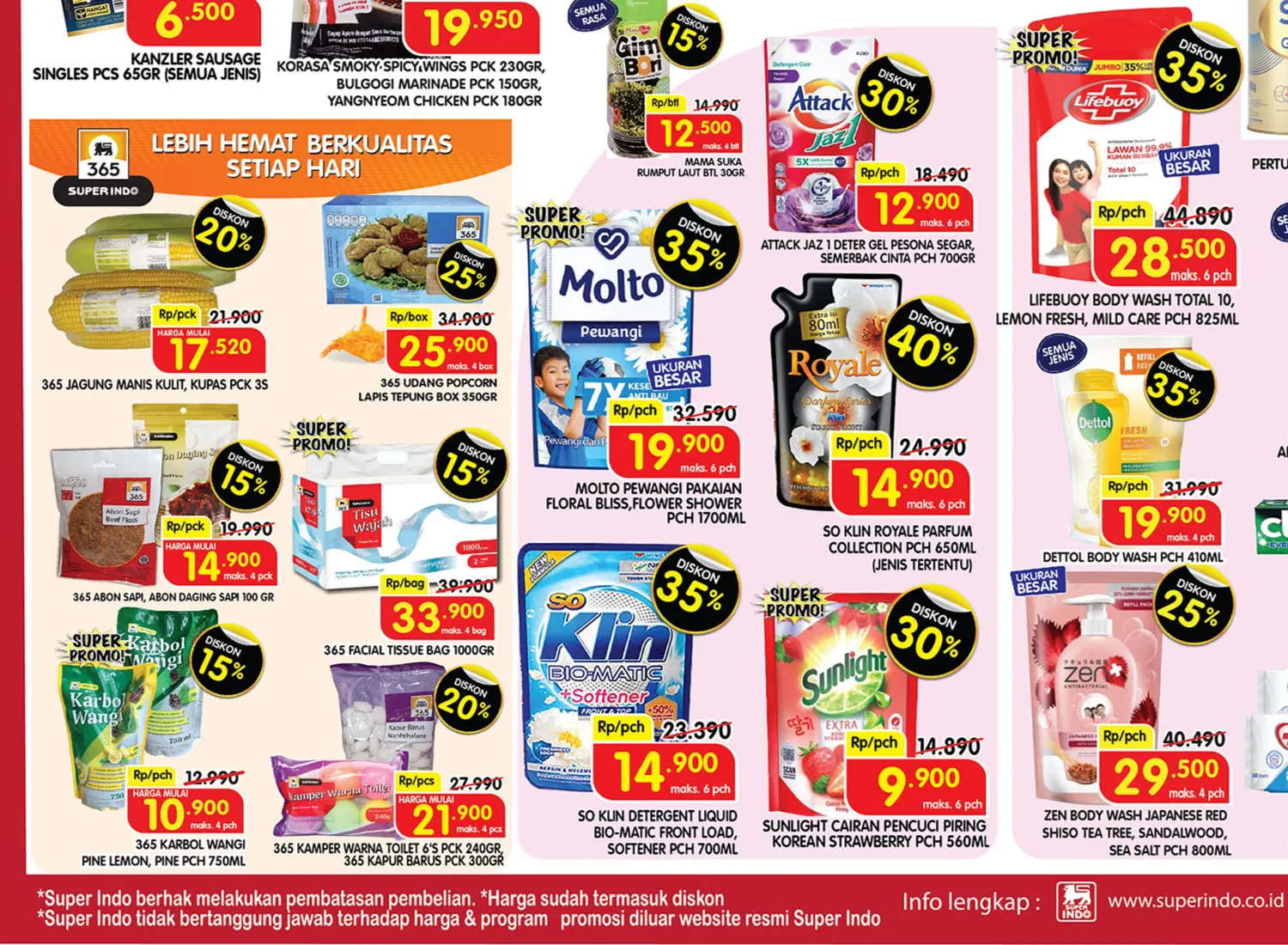 Promo Superindo Weekday Periode 10-13 Juni 2024