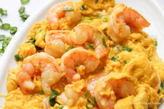 Resep Chinese Shrimp Omelette, Menu Anak Kos Hemat yang Praktis 10 Menit